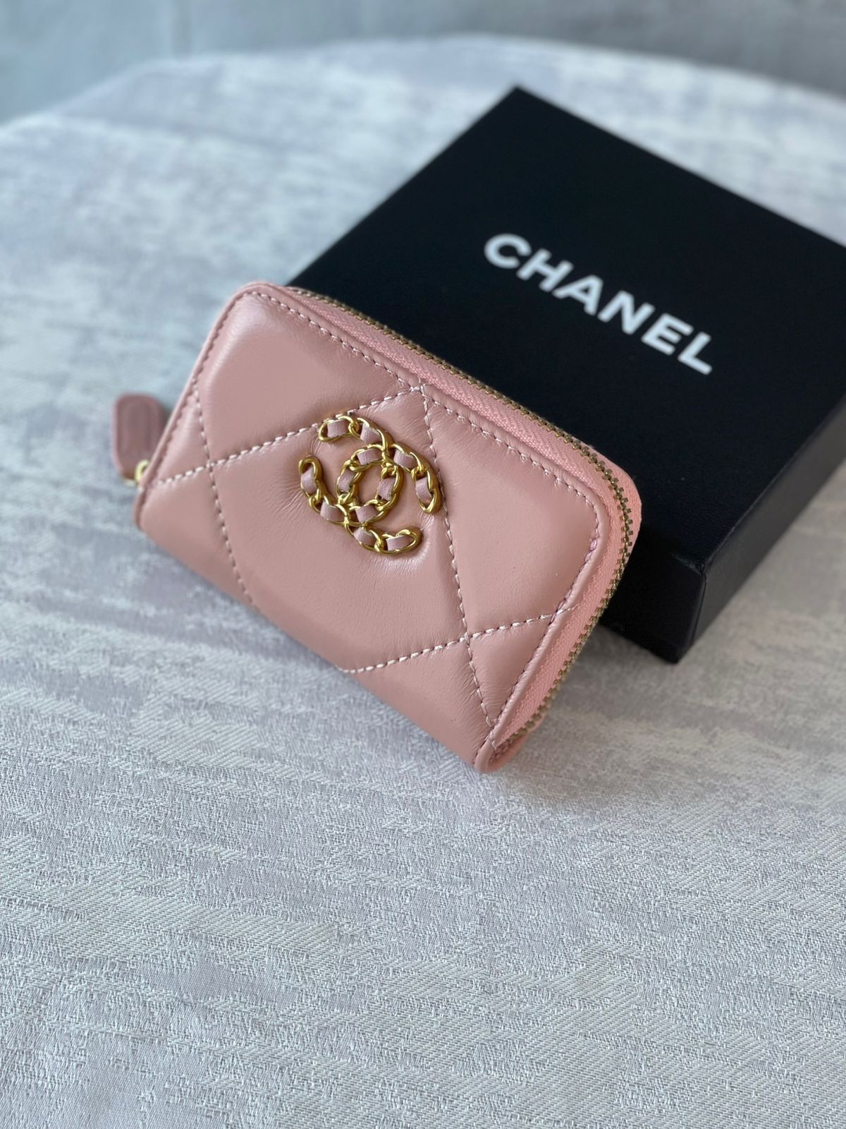 Assorted Chanel Quilted Wallets and Card Holders with Chains