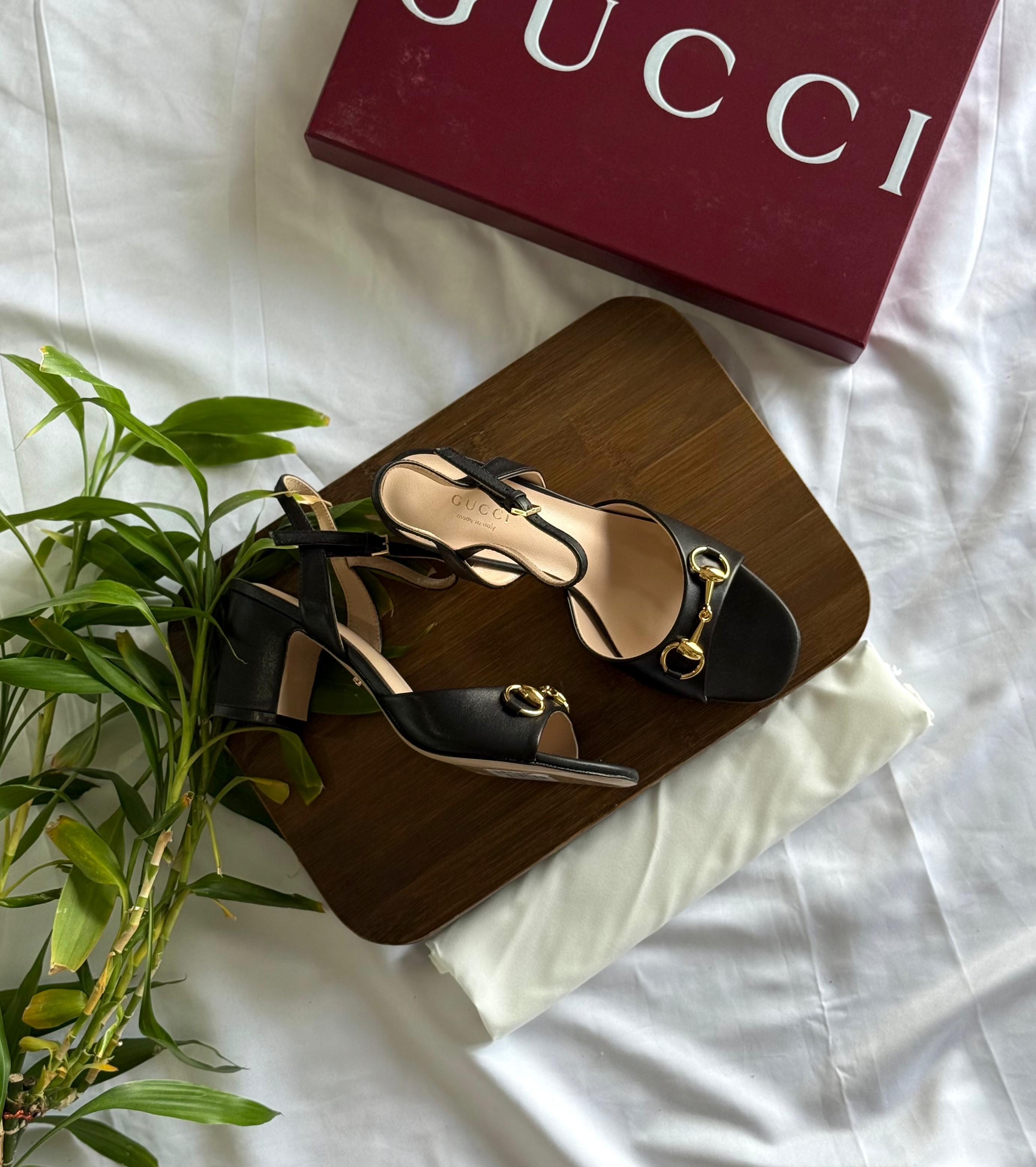 Assorted Gucci Horsebit Detail Sandals and Heels